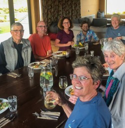 Dinner at Lake Ohau Quarters, Otago New Zealand