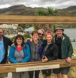 Group at Cromwell, New Zealand