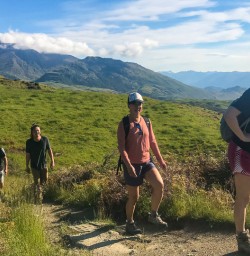 Group hike Rocky Mountain