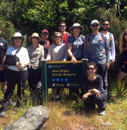 Group on Mou Waho Island