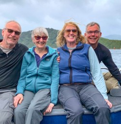 Group on Lochmara water taxi