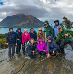 Group on Mou Waho Island