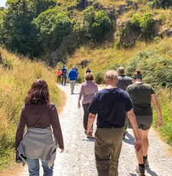 Guests exploring Waitomo