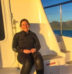 Guide ready for Encounter Kaikoura
