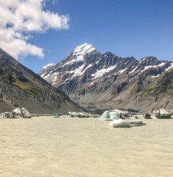 Hooker Lake, Canterbury New Zealand