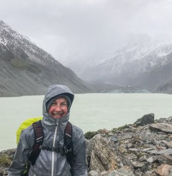 Hooker Lake, Aroaki Mt Cook National Park Canterbury New Zealand