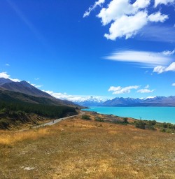 Lake Pukaki and Aoraki Mount Cook