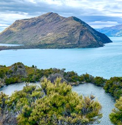 Lake Wanaka and Mou Waho