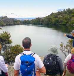 mou waho island guided tour