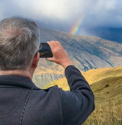 Rainbows on the Crown Range