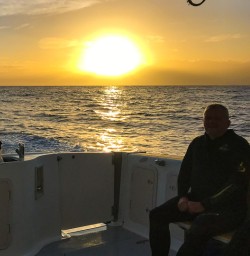 Sunrise on Kaikoura coast