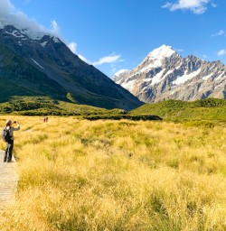 5. Hooker Valley boardwalk