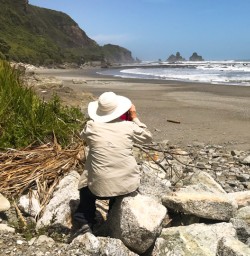 5. Taking pictures on the West Coast