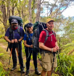 5. Three guests on Nydia Track