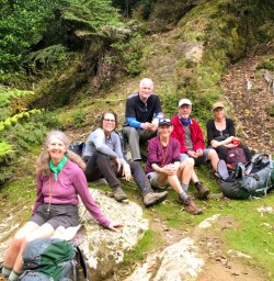 5. Group photo snack break Nydia Track