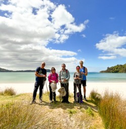 5. Group picture Beach front Stewart Island