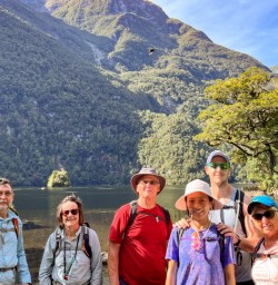 Guests at Milford Sound