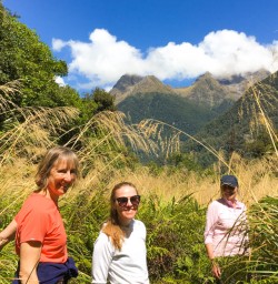 5. Happy guests on Hollyford Track