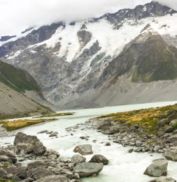 5. Hooker Valley Track river view