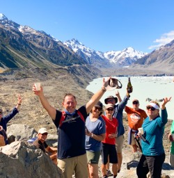 5. Panoramic views stoked guests Mt Cook
