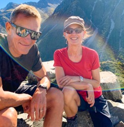 5. Smiling guest couple Mt Cook National Park