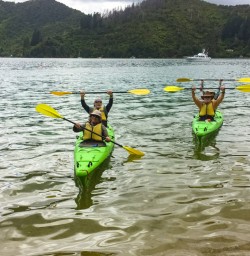 5. Stoked guests Lochmara Kayaking