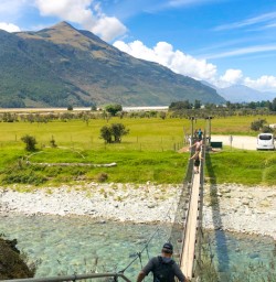 5. Swing bridge on the Routeburn