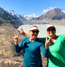 5. Two stoked guests Mt Cook National Park