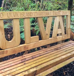 5. Ulva Island bench