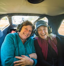 Two guests in plane to Siberia