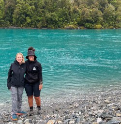 Crystal clear lakes in Wanaka