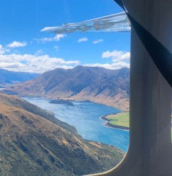 Flight over Siberia Valley