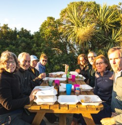 6 Group sunset dinner2