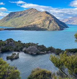 Mou Waho Island in Wanaka walking and adventure tours 