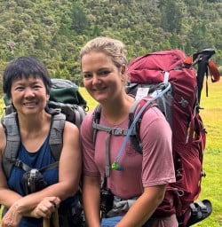 Nydia Track luxury hiking tours