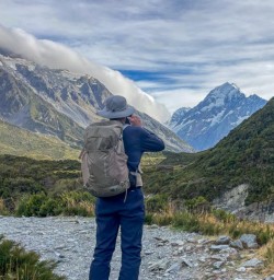 6 Solo Traveller in Mt Cook National Park 24FEB25