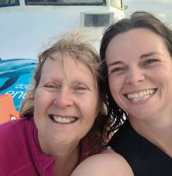 Swimming with dolphins in Kaikoura 