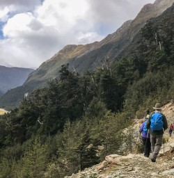 Above routeburn track valley, Otago New Zealand