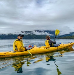Calm waters in Queen Charlotte Sound