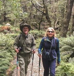Walking the Routeburn Track, Otago New Zealand