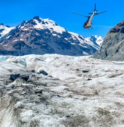Glacier at Mount Cook