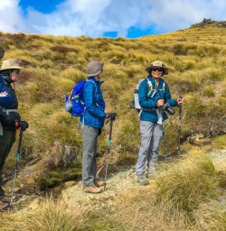 Group hike Kepler Track
