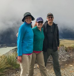 Group at Sealy Tarns Lookout, Aoraki Mount Cook National Park Canterbury New Zealand