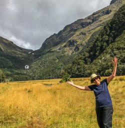 Routeburn track valley, otago new zealand