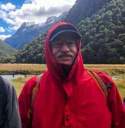 Guests at Routeburn track valley, Otago New Zealand