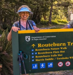 Happy ladies at Routeburn track, Otago New Zealand