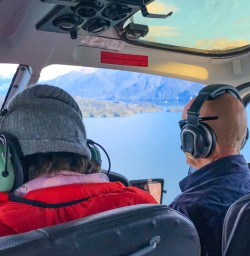 Helicopter to Kepler Track