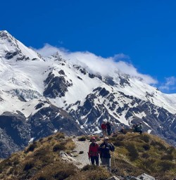 Hiking Mount Cook