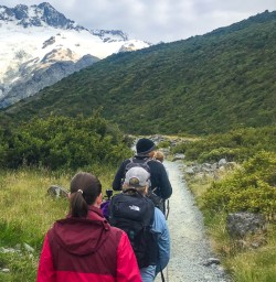 Hiking in Mount Cook National Park
