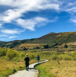 Hiking near Glenorchy